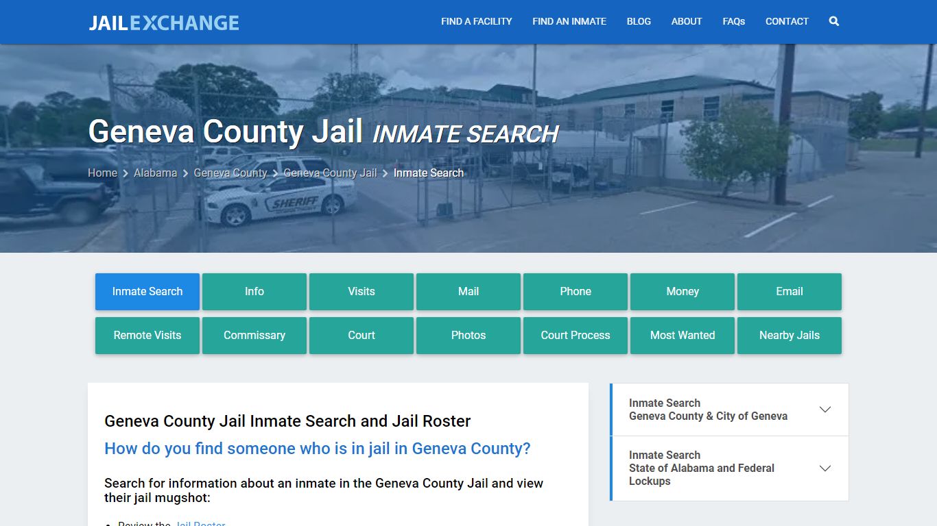 Inmate Search: Roster & Mugshots - Geneva County Jail, AL - Jail Exchange